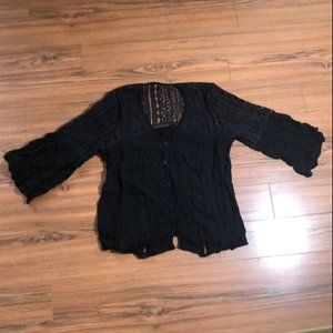 Women’s Lace 3/4 Sleeve Shirt